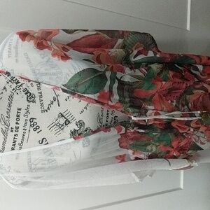 BLEU ROD BEATTIE SWIM COVER UP TUNIC DRESS SIZE M MSRP $79.00 NWT